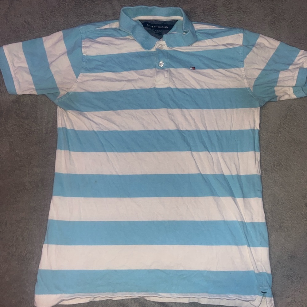 XL Can fit A Large Tommy Hilfiger Shirt Striped ur
